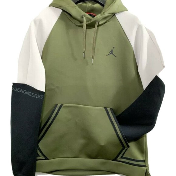 NIKE JORDAN FLIGHT TECH DIAMONDS PULL OVER HOODIE - Picture 3 of 8